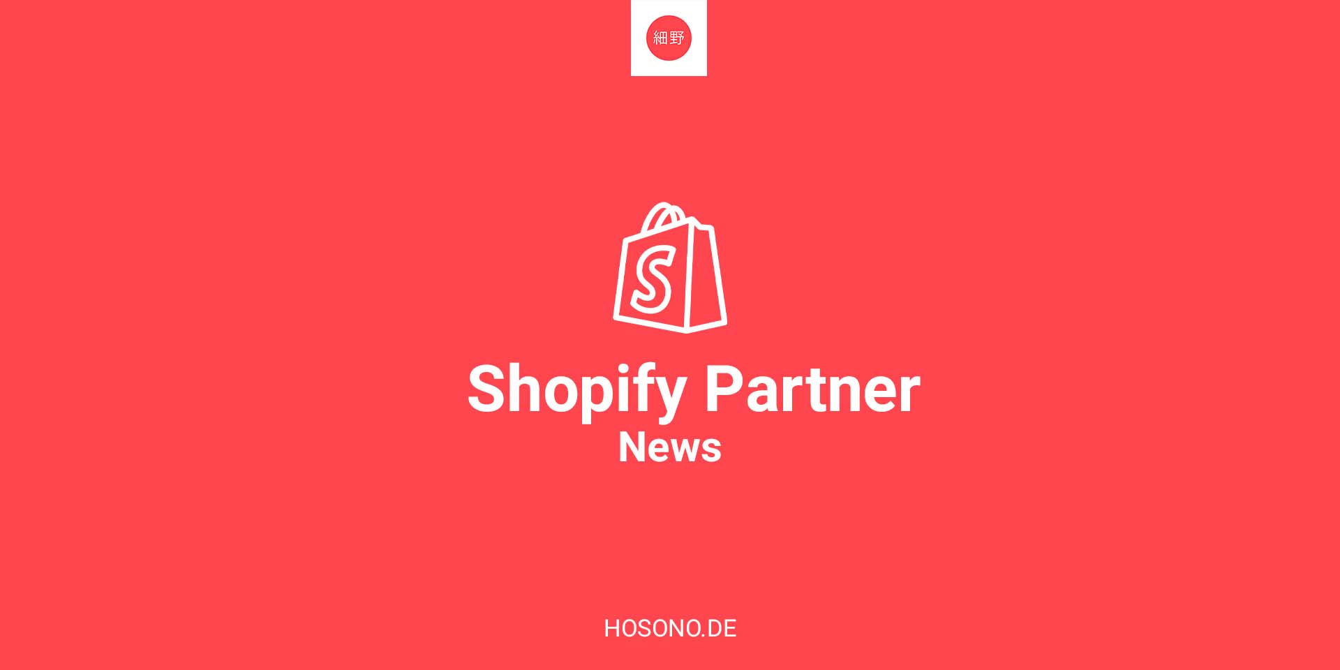 Wir sind Shopify Partner!