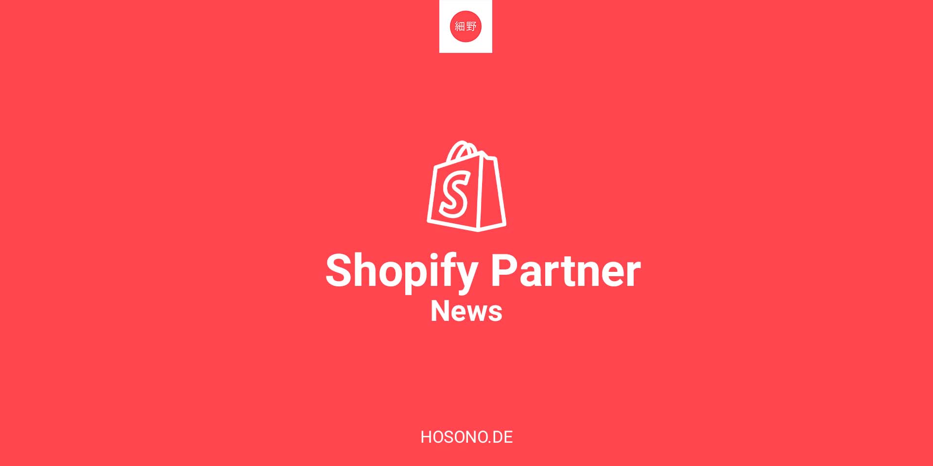 Wir sind Shopify Partner!
